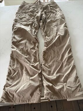 lululemon athletica Beige Wide-Leg Pants